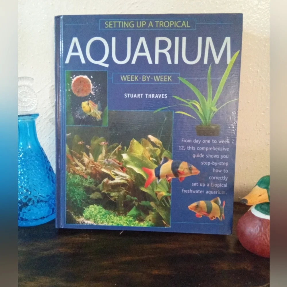 🐡Aquariums For Dummies & 12-Week Tropical Fish Tank Set Up Guide Book Bundle 🐟